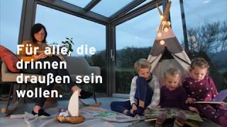 Wintergärten von Solarlux Für alle die drinnen draußen sein wollen [upl. by Wendolyn]