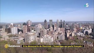 A la découverte de Montréal  lAmérique qui parle français [upl. by Atiugal634]