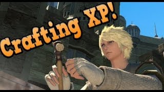 FF14 Realm Reborn Crafting XP Guide [upl. by Enej411]