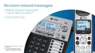 ATampT SynJ® Cordless Business Phone System [upl. by Alyam]