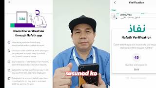 How To Register Biometric Verification Trough Nafath App [upl. by Aundrea762]