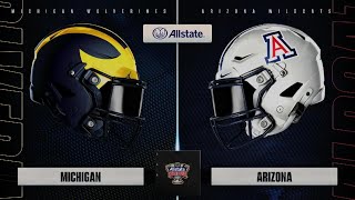 SUGAR BOWL 5 Michigan V 4 Arizona YEAR 1 [upl. by Aylmer]