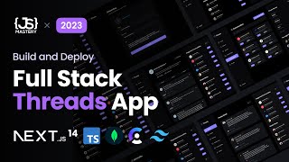 Build and Deploy a Full Stack MERN Nextjs 14 Threads App  React Next JS TypeScript MongoDB [upl. by Quillan]