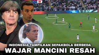 Mancini Kini Merasakannya  Sulitkan Kalahkan Indonesia  Reaksi Pelatih Dunia Soal Gaya Main Timnas [upl. by Kcirddes]