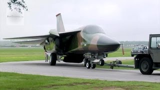 Last Surviving F111 Aardvark Aircraft [upl. by Yllus]