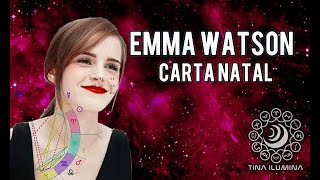 EMMA WATSON CARTA NATAL  Interpretación [upl. by Crockett607]