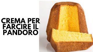 CREMA PASTICCERA PER FARCIRE IL PANDORO [upl. by Siaht226]