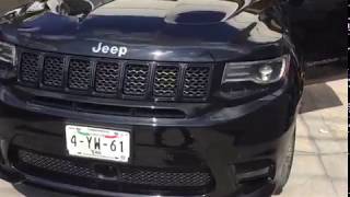 GRAND CHEROKEE SRT BLINDADA NIVEL 7 TANQUE BLINDADO PARTICULAR [upl. by Ayekat]