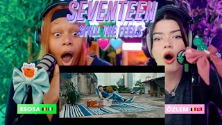 SEVENTEEN 세븐틴 12th Mini Album SPILL THE FEELS  Speak Up and teaser pic reaction [upl. by Howlend]