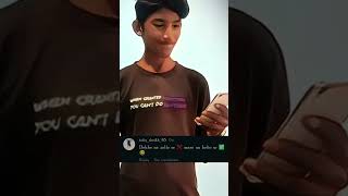 Dekho na zulfo se❌Maro na belto se😂🤣Instagram funny comment rating videokamlesh rathod shorts [upl. by Aivonas]