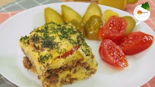 Картофельная Запеканка с Фаршем в Духовке — Простой и Вкусный Рецепт Все Получится с Первого Раза [upl. by Stolzer208]