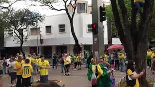 MANIFESTAÇÃO PRÓ BOLSONARO  SAVASSI BH COMEÇANDO AGORA [upl. by Sitnik]