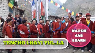 Tencho Lhayi Yulla  Hyolmo song with lyrics [upl. by Eveivaneg]