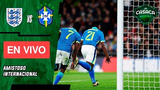 🚨 INGLATERRA vs BRASIL EN VIVO 🔥🏆 AMISTOSO INTERNACIONAL ⚽ [upl. by Luanne655]