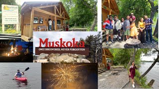 MUSKOKA CANADA 🇨🇦  ROAD TRIP  THINGS TO DO [upl. by Adnilem]