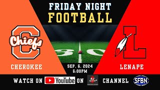 Cherokee at Lenape High School Football  9624 [upl. by Cornelle]