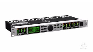 ULTRADRIVE PRO DCX2496 Digital 24Bit96 kHz Loudspeaker Management System [upl. by Garreth756]