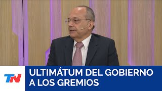 ULTIMÁTUM DEL GOBIERNO A LOS GREMIOS POR AEROLÍNEAS I Carlos Vázquez [upl. by Shriver]