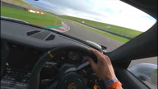 Donington Park GP Lap Record  Porsche 911 GT3RS with Suspension Secrets Circuit Handling Pack [upl. by Denna]