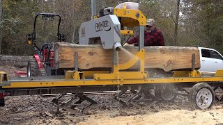 Portable Sawmill Does This [upl. by Linell]