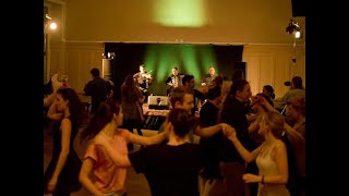 The Eightsome Reel Scottish Ceilidh Dance  HotScotch Ceilidh Band at Summerhall Edinburgh [upl. by Chor289]