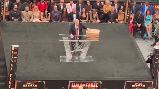 Paul Heyman Full WWE Hall of Fame Speech UNCENSORED [upl. by Namia]