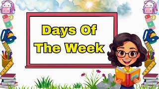 Learn the days of the week easily for kids [upl. by Diane-Marie]