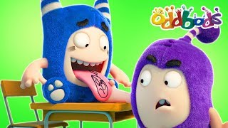 Oddbods  BACK TO SCHOOL  Funny Cartoons For Kids [upl. by Amelus394]