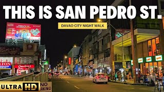 Amazing San Pedro St In Davao City Walk Tour [upl. by Ydnelg]