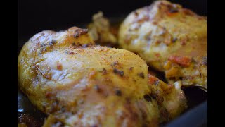 Recette cuisses de poulet au citron confit à la marocaine [upl. by Anirt730]