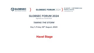 GLOBSEC FORUM 2024 Day 1 Havel Stage [upl. by Yecrad]