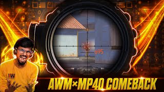 🥵AWM KINGஆகா மாறிய GT KING🥵  Real ComeBack Cs ranked AWM x MP40 Gameplay Tamil [upl. by Phares]