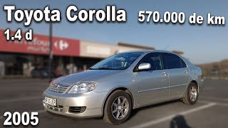 Toyota Corolla 14D 2005 cu aproape 570k de kilometri [upl. by Haiasi]