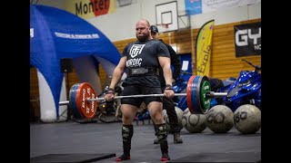 Deadlift 300kg x 7‼️ Norways Strongest Man 2022 [upl. by Noscire]