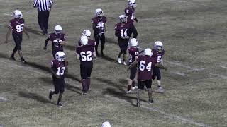 20201105 Playoffs  West Creek Middle School Varsity Football vs Richview [upl. by Keane]