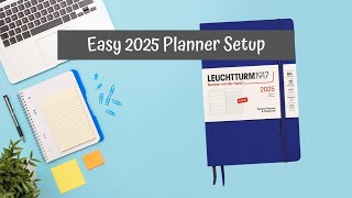 My favourite planner for 2025  LEUCHTTURM1917 Weekly Planner amp Notebook softcover B6 [upl. by Ccasi67]