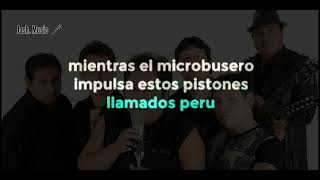 KARAOKE quotquot LOS MOJARRAS quotquot  TRICICLO PERU  KARAOKE ROCK PERUANO [upl. by Krever887]