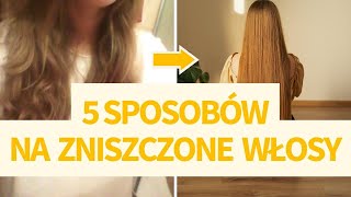 5 SPOSOBÓW NA ZNISZCZONE WŁOSY😩 [upl. by Oehsen]