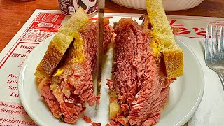 Is It The Best Smoked Meat Sandwich in Montreal Schwartz Food Review [upl. by Saw]