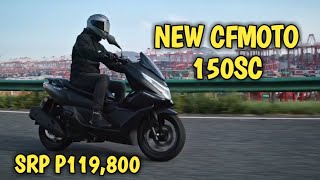 NEW CF MOTO 150SC OFFICIAL VIDEO [upl. by Enobe]