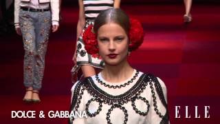 DOLCE amp GABBANA SS 2015 collection [upl. by Charlet]