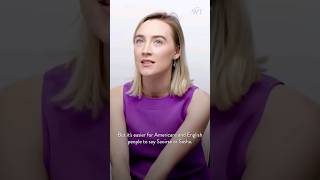 How to pronounce Saoirse Ronan [upl. by Gaspard]