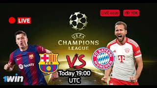 🔴LIVE Barcelona Vs Bayern Munich Live Football Match Today  UEFA Champions League 202425 [upl. by Koziel]