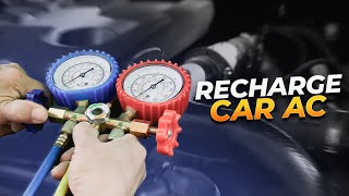 Recharging your cars AC System [upl. by Etnahs]