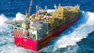 Life Inside the FLNG Facility Ship The Biggest Floating Factory in the Middle of the Sea [upl. by Adnicaj]