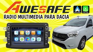 Radio con Android para Dacia y Renault de 7 para AWESAFE 2GB32GB [upl. by Delmor340]