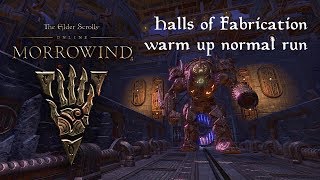 Morrowind Getting to know Normal Halls of Fabrication  Storyline  All bosses  Tank POV [upl. by Wons]