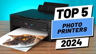 Top 5 BEST Photo Printers in 2024 [upl. by Bowes]