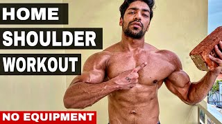 5 min Home Shoulder Workout No Gym  Rohit Khatri Fitness [upl. by Oahc31]