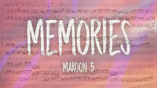 Memories X Pachelbels Canon Maroon 5 [upl. by Solohcin66]